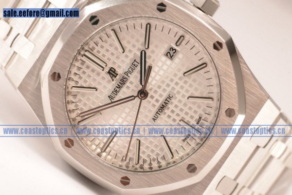 Perfect Replica Audemars Piguet Royal Oak 41 MM Watch Steel 15403IP.OO.1220IP.01(JH) - Click Image to Close